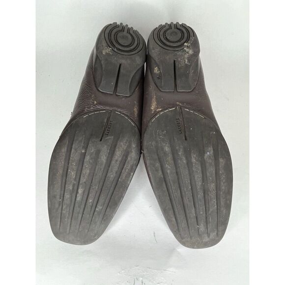 Lacoste Brown Leather Casual Comfort Driving Loafers Shoes Men Size 13M US/46EU - Picture 7 of 13